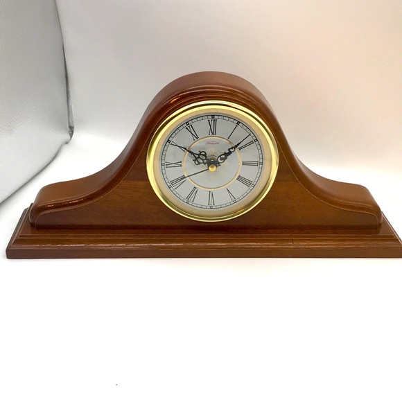 Sunbeam Other - Vintage Sunbeam Quartz Wood Mantle Clock #51001